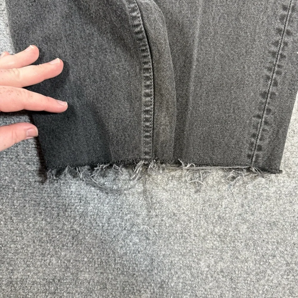 Vintage Levi's Jeans Men 31x32 (27x28) Black 560 Baggy Loose‎ Fit Tapered Leg